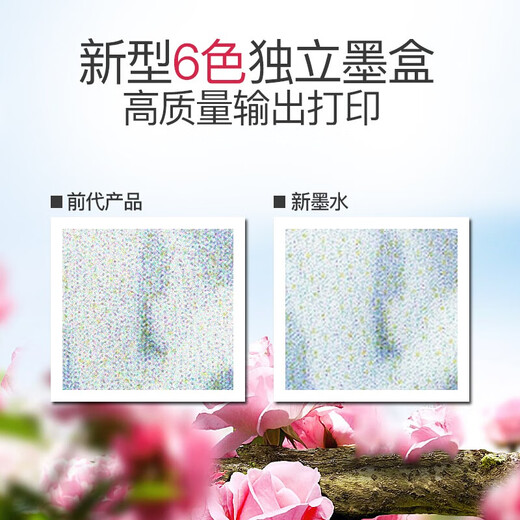佳能（Canon）TS8380/8380T照片打印机6色无线复印打印扫描彩色一体机打印机复印机扫描机打印家庭打印手机连接 TS8380T红色 原装 官方标配(主机+原装6色墨盒1套+随机配件)