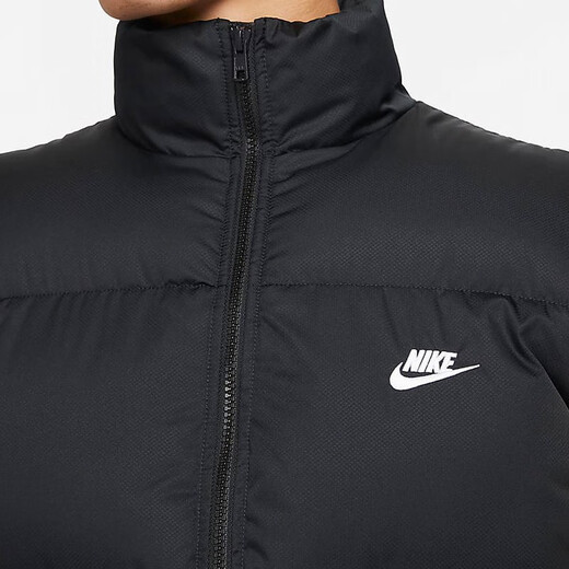 Nike Shengdao Sports Cotton Vest New Winter Winter Stand Coloque Collar Casco Sportswear Chaqueta FB7374-010 FB7374-010 XS