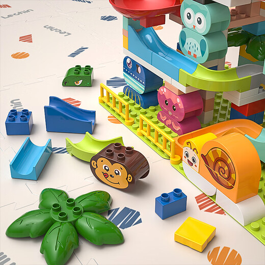 Feelo -kompatible LEGO LEGO LEGO LEGO BUIDER AUSFAHRE BUCH Blockspielzeug Jungen und Mädchen Kindertag Geburtstagsgeschenk Animal Party 2210