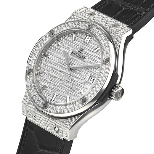 [Second-Hand 99 New] Hublot Classic Fusion Series Swiss Watch Men's Mechanical Watch Gold Watch Famous Watch Chronicle Titan Titan aus Second-Hand Luxury Men's Watch 511.NX.7170.Lr Heckdiamantstars 45mm 45mm