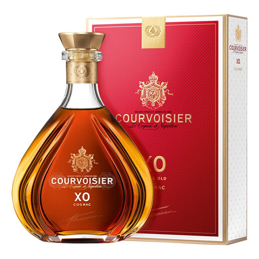 COURVOISIER行货 馥华诗拿破仑 金尊干邑白兰地法国洋酒公司货 馥华诗XO 700mL 1瓶
