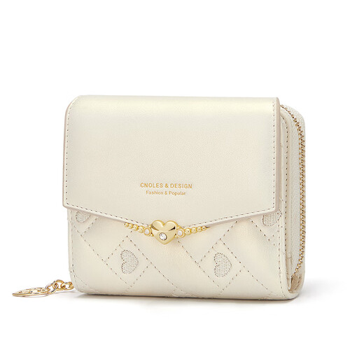 Cnoles Wallet Women's Women's Cowhide Multi-карточный многофункциональный кошелек тонкий купонный кошелек подарок на день рождения для подруги и жены