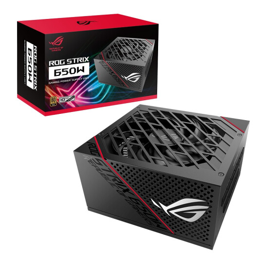 ASUS ROGSTRIX Thunderhawk 650W Gold Medal Full-Mode Power Supply (10-year warranty/Gold certification/customized sticker)