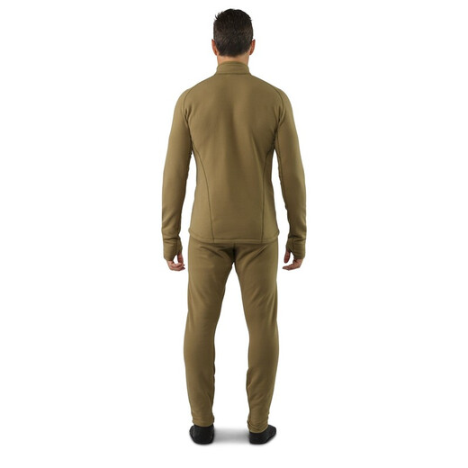 ARC TERYX military bird LEAF Cold WX SV military version thickened warm fleece underwear breathable comfortable crocodile color top CRO M