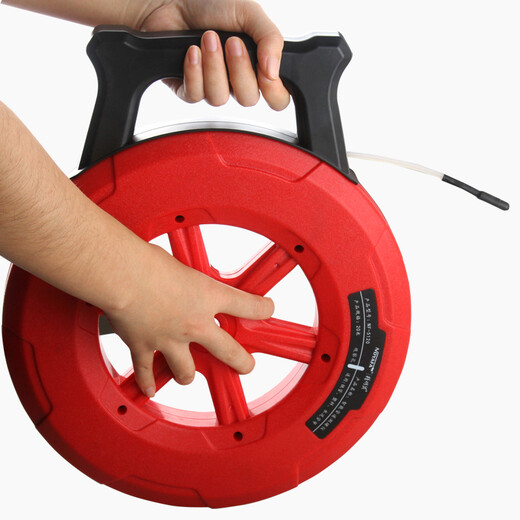 精明鼠 NF-5120 管道测堵仪 墙体金属管塑料PVC管探测仪电工排堵仪 堵塞探测器20米 双头充电