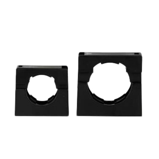 Plastic corrugated pipe bracket, corrugated pipe threading, hose holder, buckle pipe clamp AD A0 with cover, 10 pieces