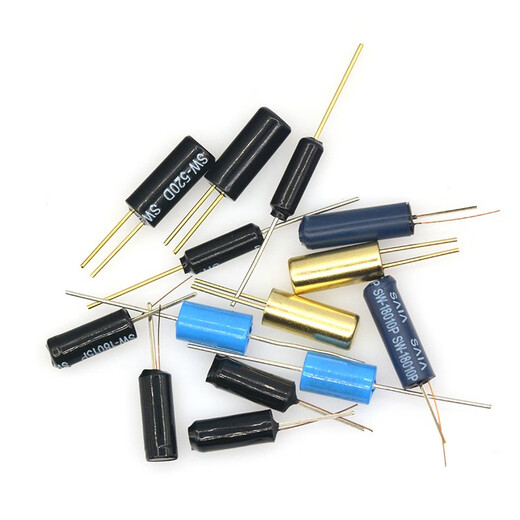 TaoTimeClub Highly Sensitive Vibration Switch SW-200D-18020P Spring Ball Vibration SW-18015P Vibration Switch Sensor (10 pcs.)