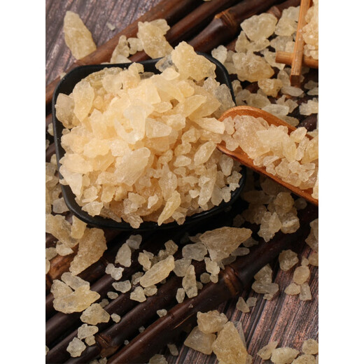 蜜蜂牌【广西】小粒黄冰糖500g散装正宗甘蔗老冰糖土冰糖 广西传统原冰糖500g*3包 原味