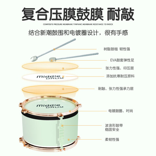 俏娃宝贝（QIAO WA BAO BEI）架子鼓儿童宝宝初学爵士鼓3-6岁8小男孩敲打鼓乐器家用生日礼物