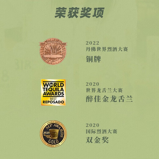 
Jenna 818 Kendra Jenna 818 Tequila Mexican Wine Gold and Silver 750ml [World Tequila Competition Zuijia Award] Reposado Gold Tequila 750mL 1 bottle