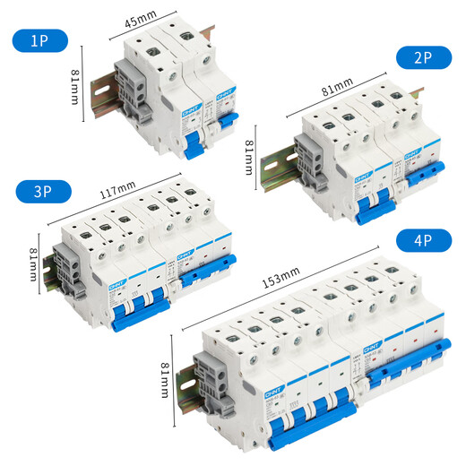 Two-way dual power automatic conversion switching air switch interlock circuit breaker dual controller 220v 6A 3P