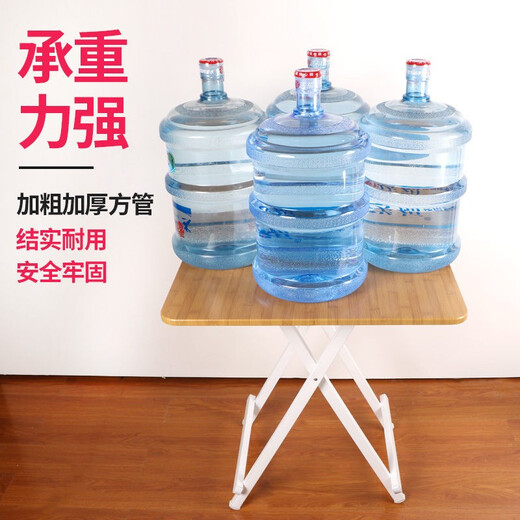 Felinsmann Sales NO.1 Folding Table Table Folding Outdoor Folding Dining Table Computer Table Dining Table Mahjong Table Dining Table No Installation Unilateral Table - Exquisite Black Modern Simple