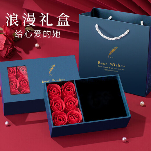 Hongzhuangnuo birthday gift blue water emerald Buddha silver necklace women light luxury clavicle chain pendant Christmas gift L2223 big belly Buddha silver pendant gift for best friend and girlfriend