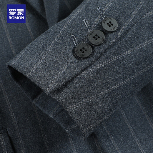 Luo Meng suit men's slim professional formal suit business groomsmen suit groom suit wedding dress men's suit