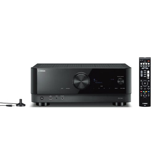 Yamaha (YAMAHA) RX-V4A amplifier 5.2 channel home theater audio amplifier 8K high-definition Dolby DTS home amplifier black