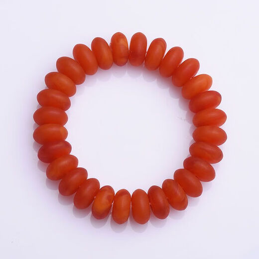 Chengyuanxiang CREORISETIN natural raw mineral old beeswax cake abacus bead bracelet Russian material bracelet red beeswax genuine fluorescent floating salt water amber old red wax 14mm
