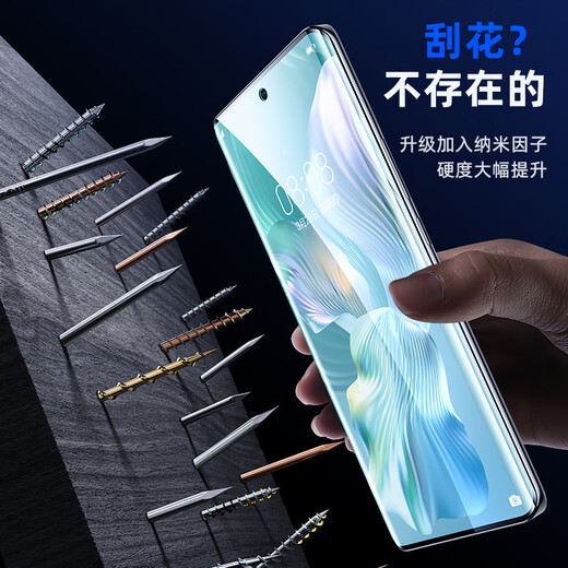 Biyazi [2 full screen nanometers] is suitable for OPPO Reno11Pro hydrocoagulation soft film reno10pro/+ mobile phone film Non-tempered high-definition anti-fingerprint protection JM733