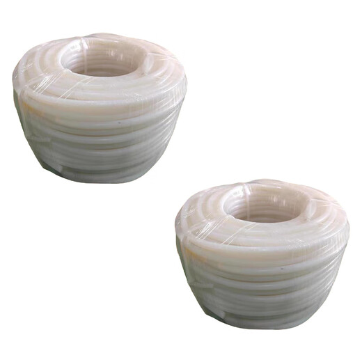 Hongsen customized milky white silicone hose, high temperature resistance 300 degrees, 150 meters/roll 10*13MM