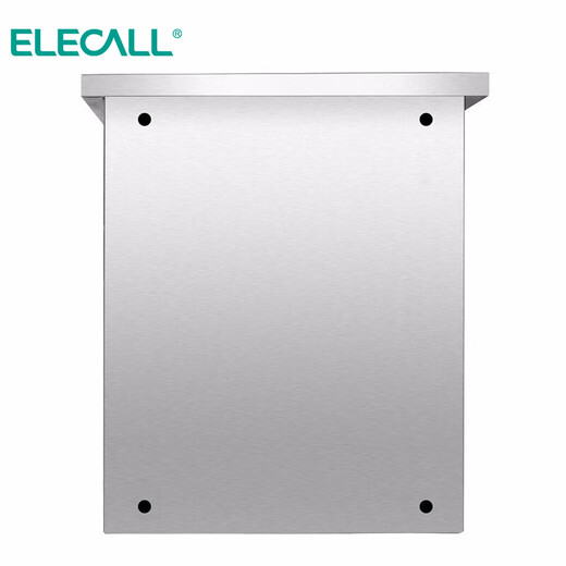 ELECALL distribution box 250*300*150mm-201 outdoor stainless steel waterproof monitoring box charging box electrical control box (station) 0.5mm hand lock without printing
