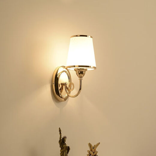 Yaotian Bedside Lamp Bedroom Home Wall Lamp Wall Mounted Stair Master Bedroom Aisle Modern Simple Creative LED Lamp 6035 Gold White Light