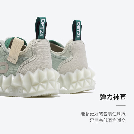 Zapatos de hombre feas y lindos de oetzi en verano, zapatos de lona de bloqueo de color versátiles pareja gelatina de dedo grande de la cabeza de moda