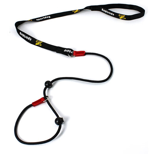 Tanbeiman p rope explosion-proof dog leash training border shepherd golden retriever corgi p chain small, medium and large dog walking leash dog training integrated p rope black (length 1.4m) suitable for 10-30 kg dogs