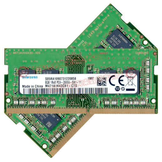 Samsung (SAMSUNG) original DDR4 PC4 fourth generation notebook all-in-one computer memory module SODIMM suitable for Lenovo Dell Asus HP Acer Apple MSI QNAP DDR4 2666/2667 8GB notebook memory