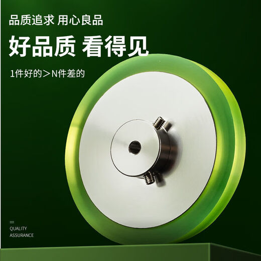 Fully automatic color steel tile machine dual-purpose meter counter wheel 840 900 tile press accessories precision rubber counter one large precision wheel (circumference 300)