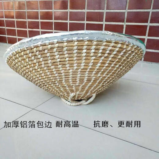 Bambou tissage couvercle bambou tissage poêle pot à la main le vapeur de chaume de chaume