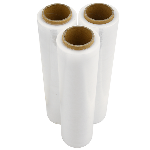 Baopinfang stretch film 50cm*130m film net weight 0.9kg*1 roll PE industrial packaging film cling film moving packaging film wide plastic protective film stretch film