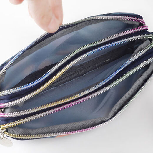 
QUEEN TRIP small floral grocery coin wallet large capacity cloth bag printed wrist bag lightweight small cloth bag clutch bag pattern No. 1