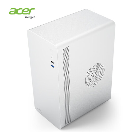 EMACHINES宏碁acer U200提手机箱商务办公简约便携台式机手提迷你桌面电脑小机箱matx主板USB3.0品牌加厚 U200白标准款（M-ATX主板/ATX电源位）