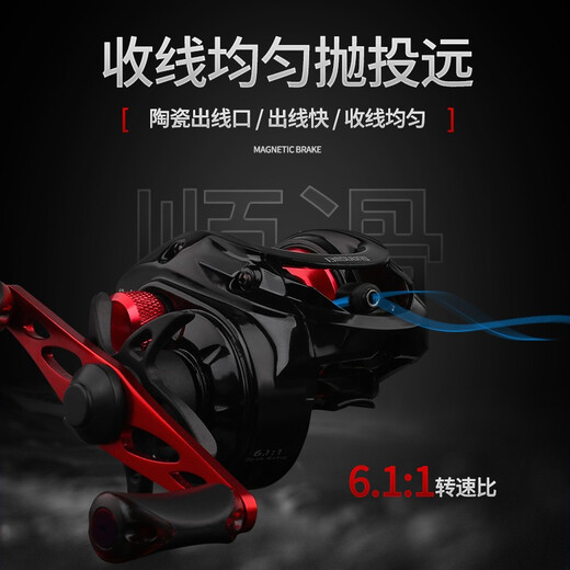 Guangwei (GW) Athlon Water Drop Reel Fishing Reel Luya Wheel Sea Fishing Reel Right Hand Magnetic Brake Fishing Athlon Water Drop Reel Right Hand