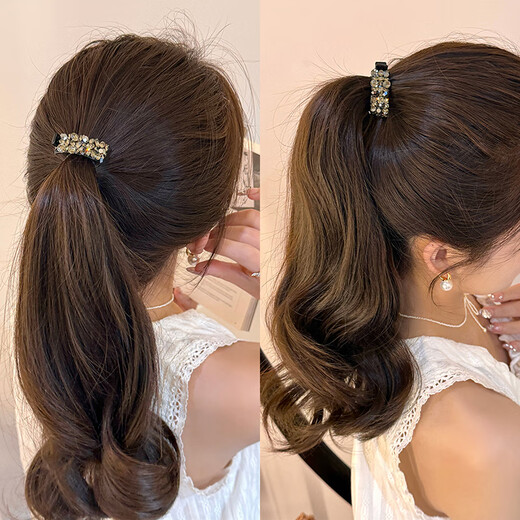 Chimera (CHIMERA) 2 pieces broken hair bangs clip full of diamond duckbill clip hairpin hairpin hairpin headdress girl birthday gift