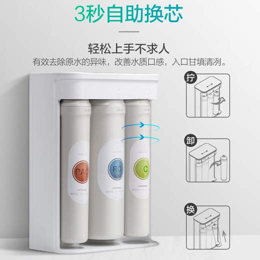 Smith (A.O.SMITH) Garit Dabai water purifier original composite filter element is suitable for CXR550-T1 CXR600-T1 CXR400/700/800-T1 CSR700-T3 CSR500-T2 1st level + 3rd level composite filter element CTR600-X1 CTR800-X2