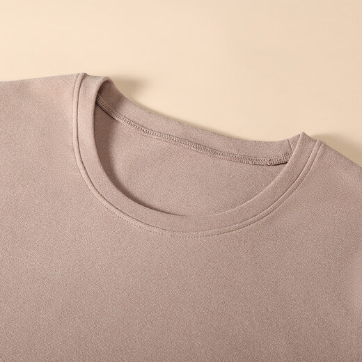 Langsha Brushed Bottoming Shirt Men's Tops Autumn New Line Slim Fit Men's Thermal Underwear Autumn Clothes