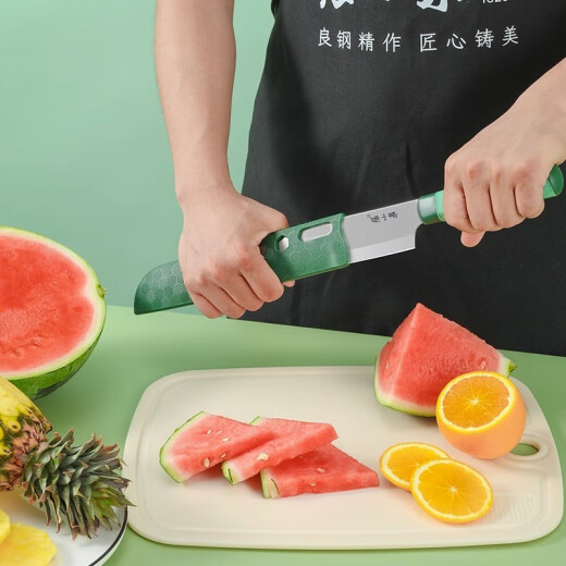 Zhang Xiaoquan melon knife fruit knife watermelon knife bread knife cutting watermelon knife kitchen household cutting cantaloupe knife paring knife extended melon fruit knife + knife set