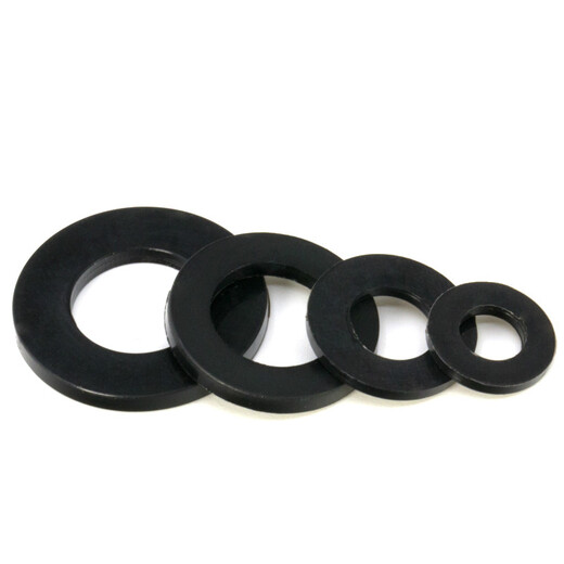 MDNG nylon gasket plastic gasket washer increased insulation plastic round flat gasket M2M3M4M5M6M8M10M12 2.5*5*0.6200 pieces