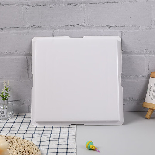 Meikejie cake base 4 6 8 10 inch square birthday cake box internet celebrity baking cake spacer good quality white 8 inch 1 strengthened packaging base sold separately fast delivery