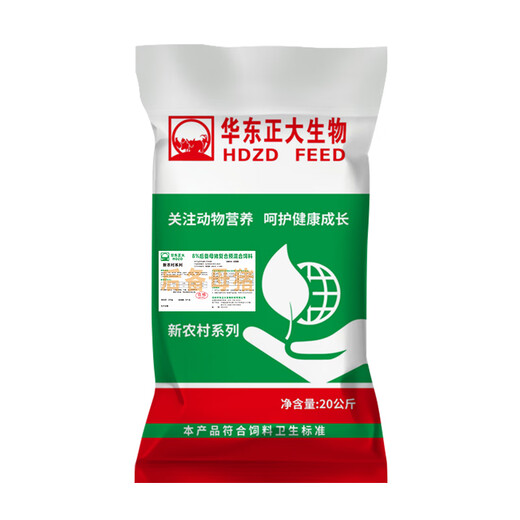 East China Zhengda 8% gilt premix nutrition comprehensively promotes development, early estrus, strong limbs and hooves without constipation 1 bag