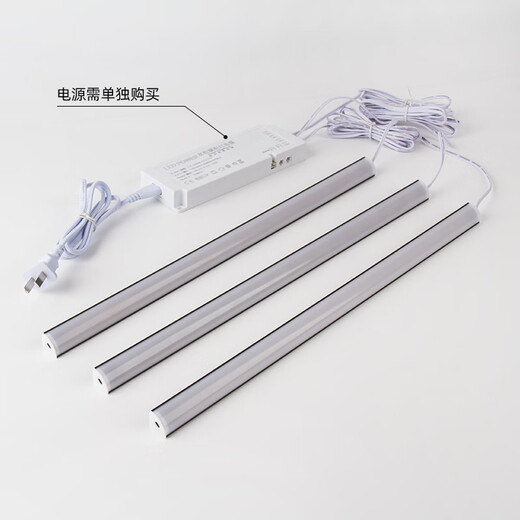 Hanguangwei LED-Schranklicht, Sensor-Lichtleiste, Aufputz-Dreieck-Garderobenleuchte, Weinschrank, Schuhschrank, Vitrinenleuchte, eingebettete Regalleuchte, 100 cm. Bitte beachten Sie die Farbe des Lampenkörpers und die Lichtfarbe