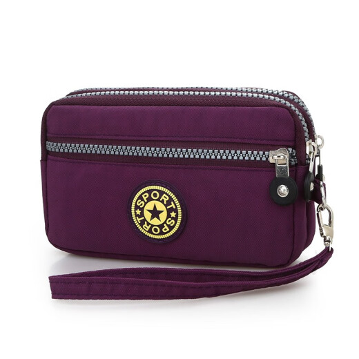 Kingtrip new canvas bag Oxford nylon fashion clutch coin wallet women's bag casual bag mother mini bag rose red