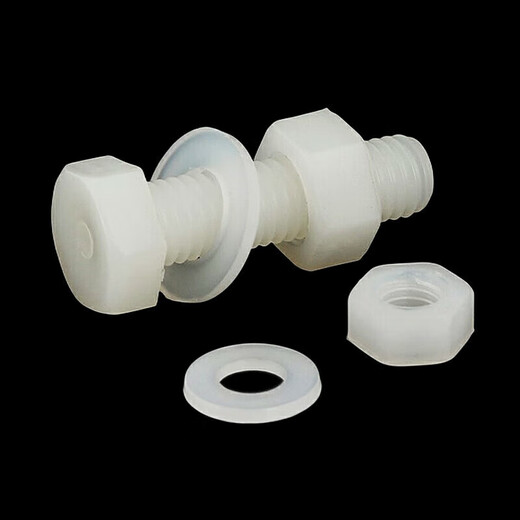 Nylonschraubenmutter-Set externe hexagonale Kunststoffschraube isolierte Kunststoffschraube M6m8m10M12M16-M30 M12200 Vollzähne 2 Sätze