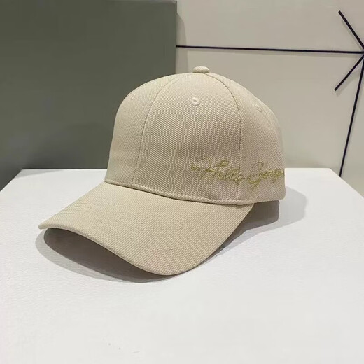 Eve's Color Hat Unisex Outdoor Sun Hat Baseball Cap Fishing Four Seasons Peaked Cap Letter Embroidery Korean Summer Hat Black L (58-60cm)