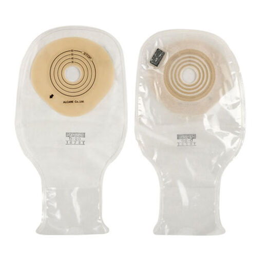 
Japan imported Aikang 16781 ostomy pocket one-piece Alcare ostomy bag open pocket with carbon sheet D20 16781 with carbon sheet] 10 ostomy pockets