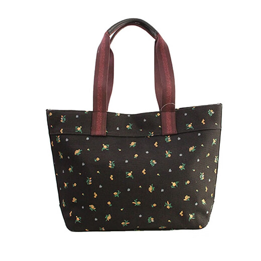 Coach Women's Bags Shoulder Bags Women's Printed Hand-Laundry Single Shoulder Tote Bags Simple Printed Shopping Bags Chinese Valentine's Day Gifts 6172_IMA47
