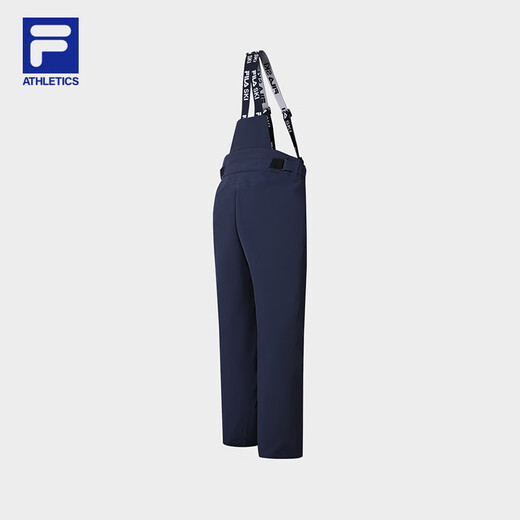 斐乐（FILA）官方男士运动裤基础简约运动背带裤 RD宝蓝-NV M 170/80A