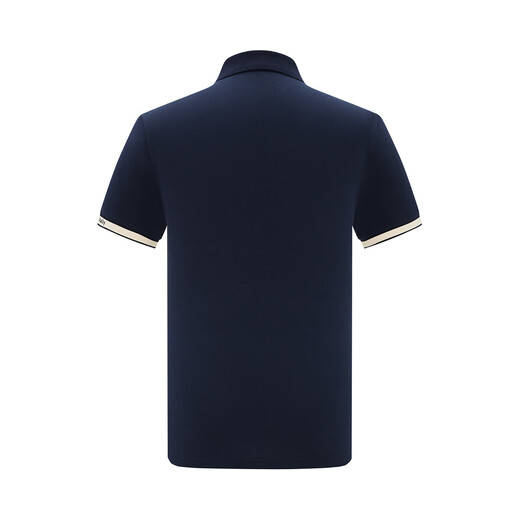 Navikel Italian dinghy men's cool breathable short-sleeved POLO shirt 1325524551 Navy Blue XL/52