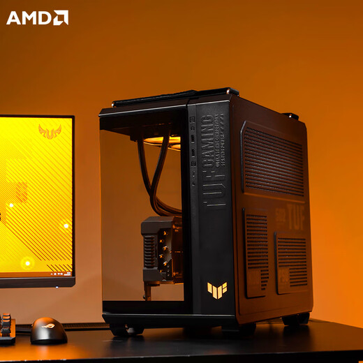 ASUS RTX5080/5090/5070Ti graphics card host Ryzen 7 9800X3D assembled computer host ASUS rog family bucket game DIY desktop assembled computer host Ryzen 7 9800X3D + ASUS RTX5080丨five single host