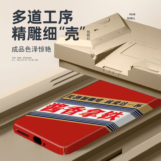 纪普（JENPOONR） 红米note13手机壳小米Redmi Note13pro+全包防摔恶搞纯牛马菲林壳简约款保护套 【FL698搞怪荷花】创意搞怪菲林壳 红米NOTE13PRO+